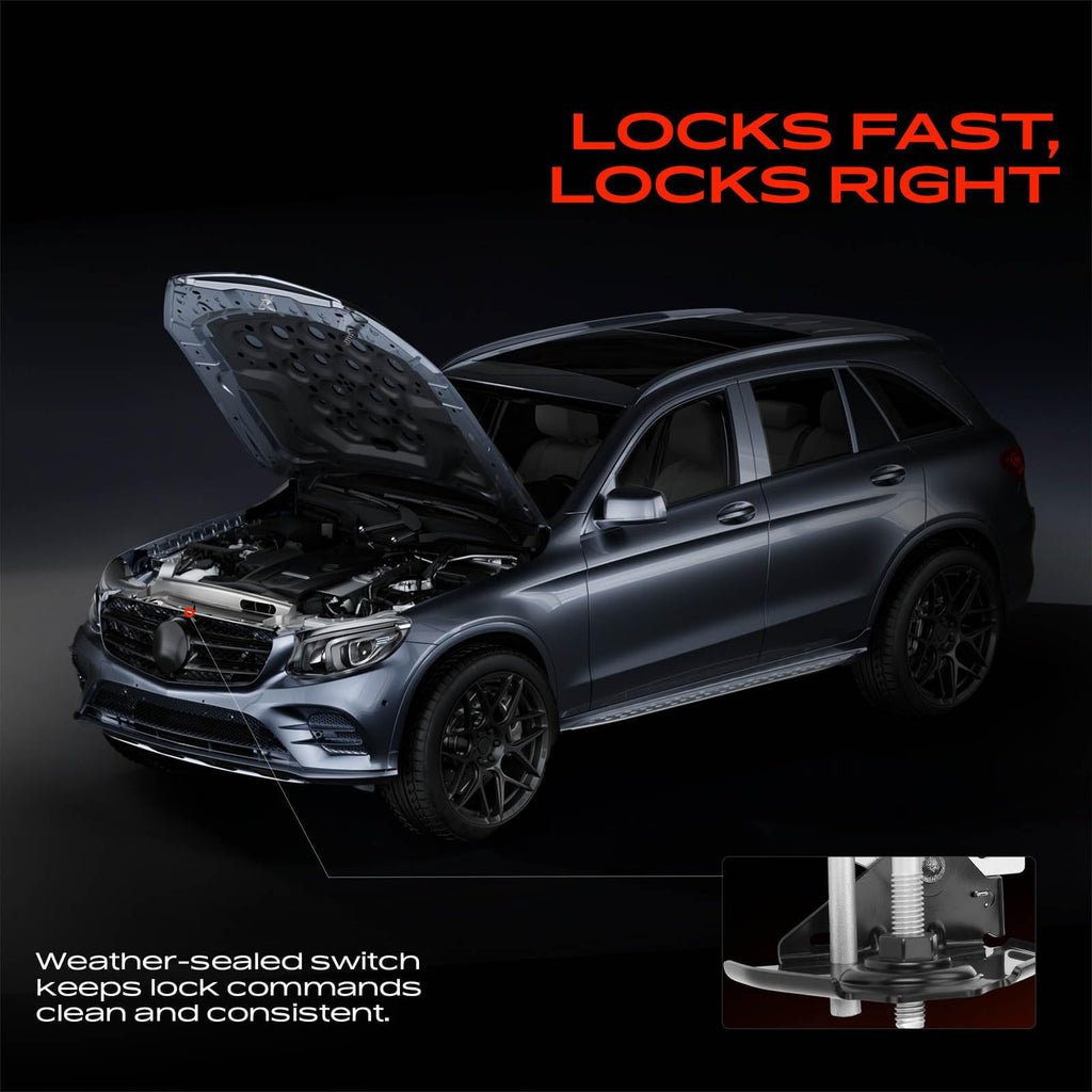 A-Premium Hood Latch Lock Front Right Upper Compatible with BMW