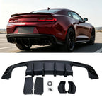 Camaro Diffuser Compatible with 2016-2024 Camaro LS LT1 LT SS Except ZL1