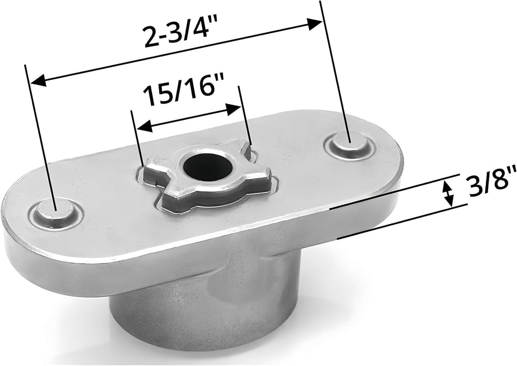 748-0376E Lawn Mower Blade Adapter Kit for MTD, Murray, Troy-Bilt, | Yard Machine, Yardman, Bolens Push Walk-Behind