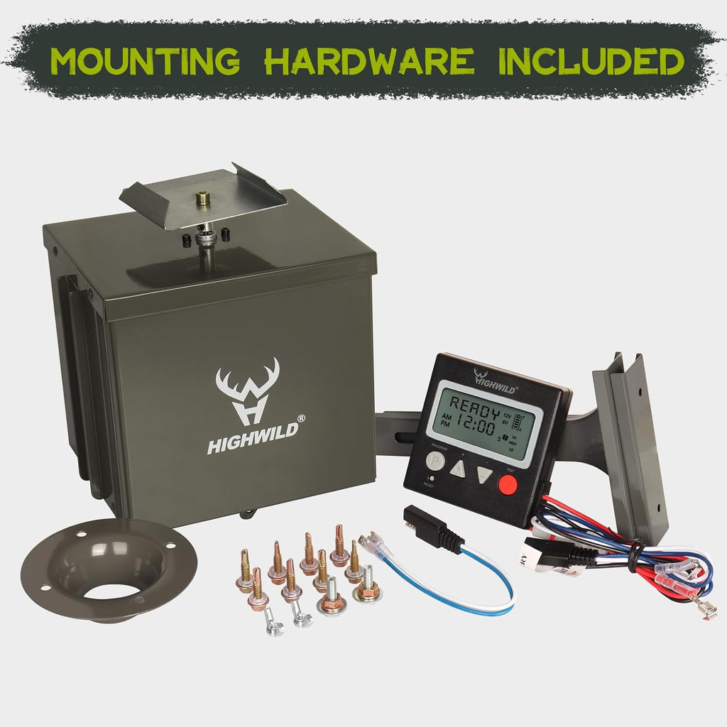 6-Volt Deer Feeder Digital Power Control Unit Multi-Set - 2 Pack