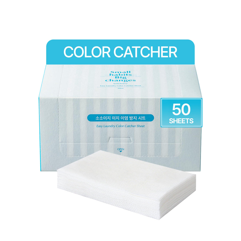 Easy Color Catcher Laundry Sheets for Mixed Loads, 50 Count