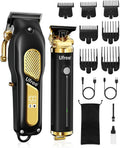 Cordless Hair Clippers for Men, Barber Clippers and Trimmers Set | 6500/7000 RPM Motors, Stainless Steel Blades, Zero