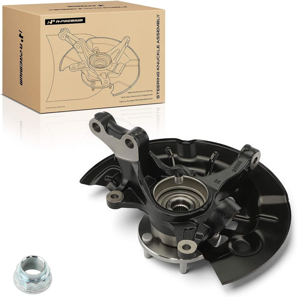 A-Premium Front Right Steering Knuckle & Wheel Bearing Hub Assembly