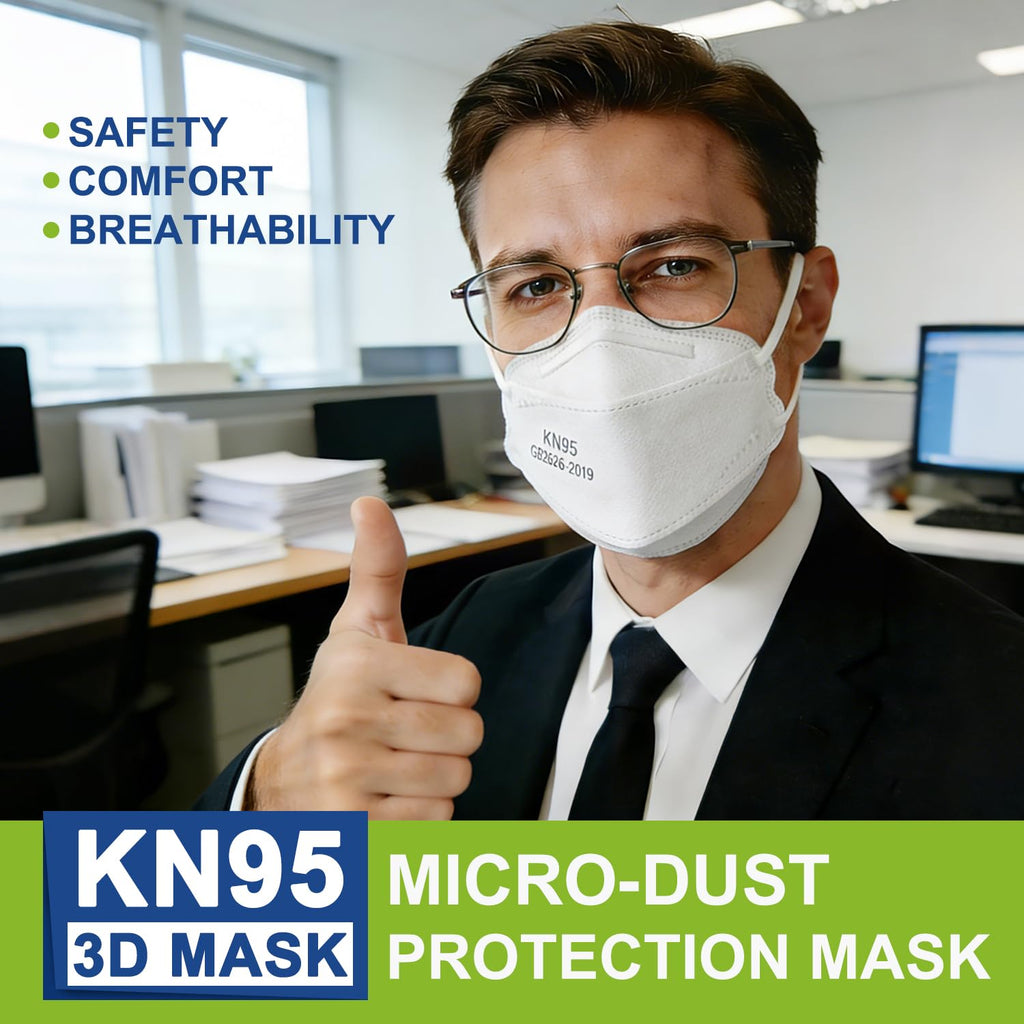 KN95 100pcs Face Mask for Adults KN95 Respirator Mask