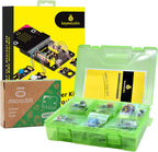 KEYESTUDIO 37 in 1 Box Starter Kit with BBC Microbit V2.2 Board, Great 37 Sensors Microbit Accessories Coding Electronics Kit for Teens Adults, Electric Circuit Learning with Tutorial