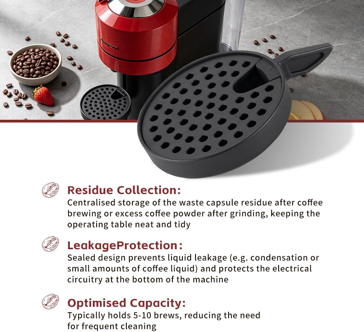 Replacement Drip Tray for Nespresso Vertuo Next Coffee Machine
