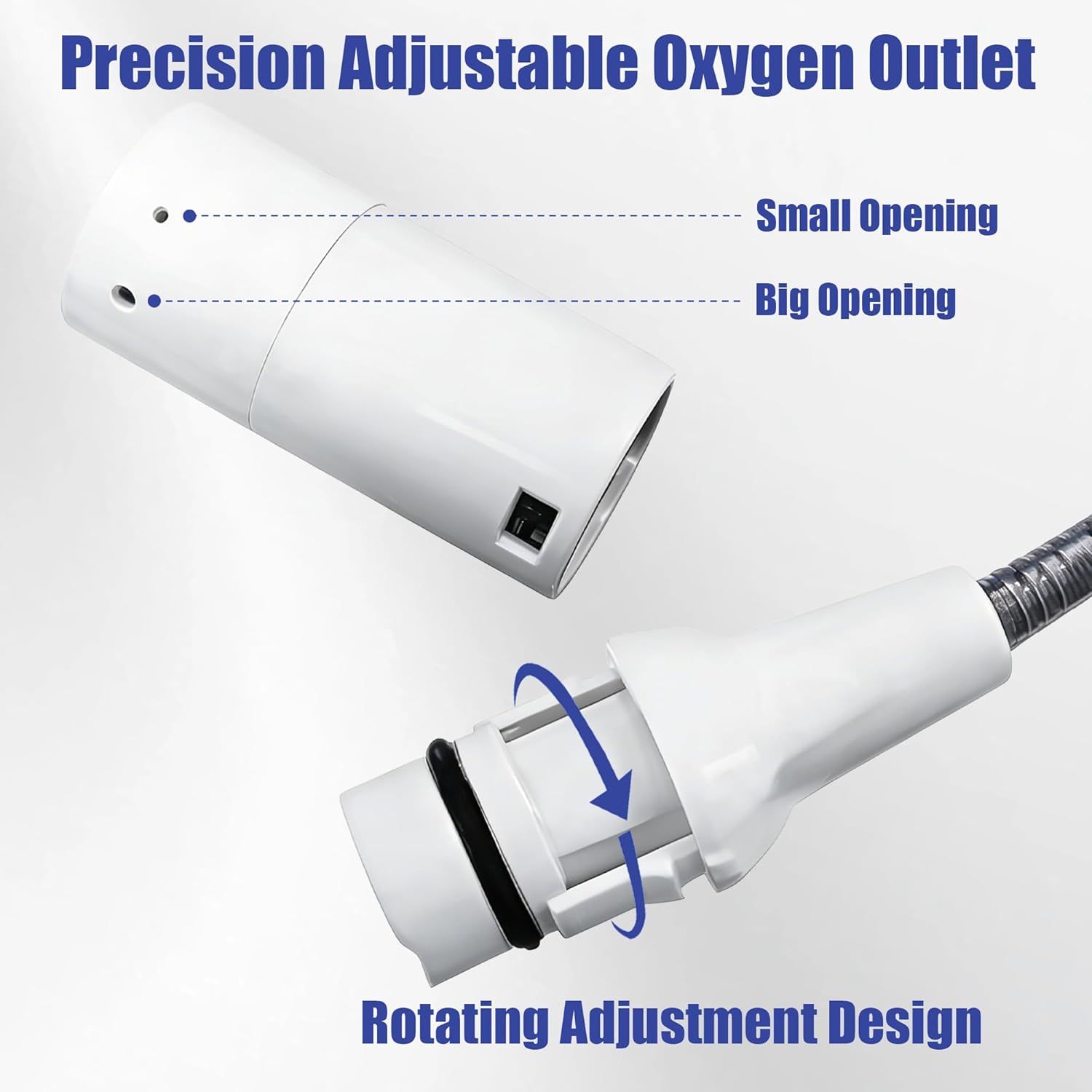 Nasal Cannula for Oxygen, 7ft Oxygen Tubing, Adult, Ear Hooks, PP Box