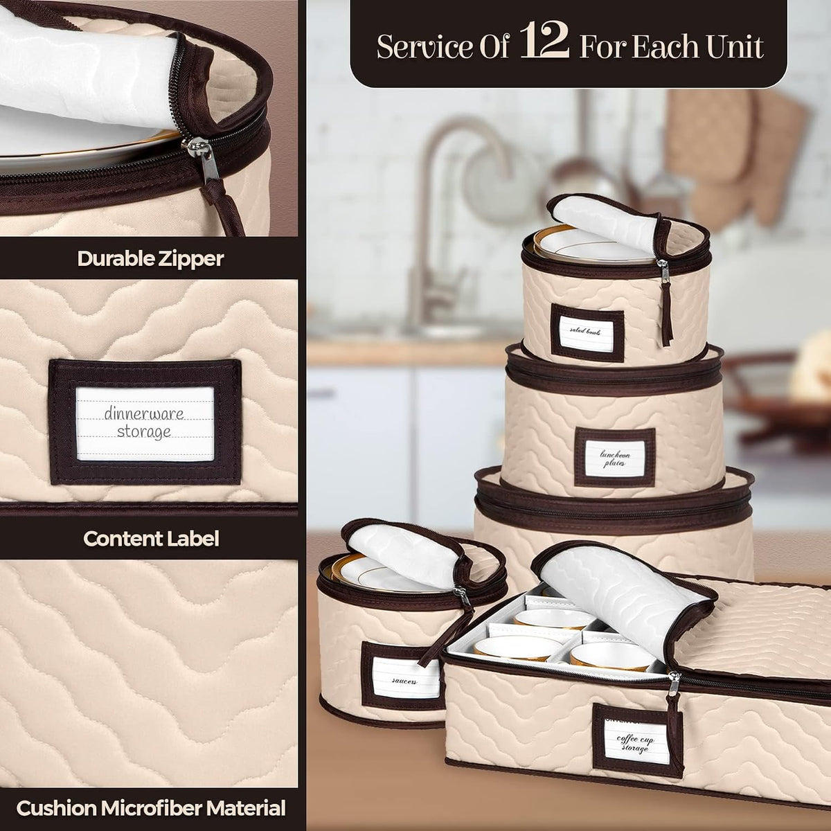 China Storage Containers 5-Piece Set Moving Boxes, Quilted