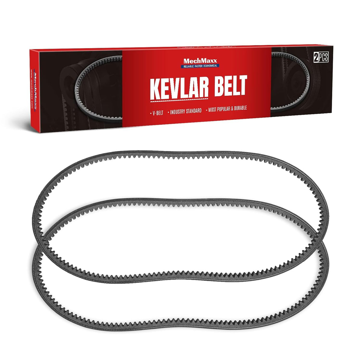 V-Belts for Mechmaxx P4206, B150 Wood Chipper, 17x1268La
