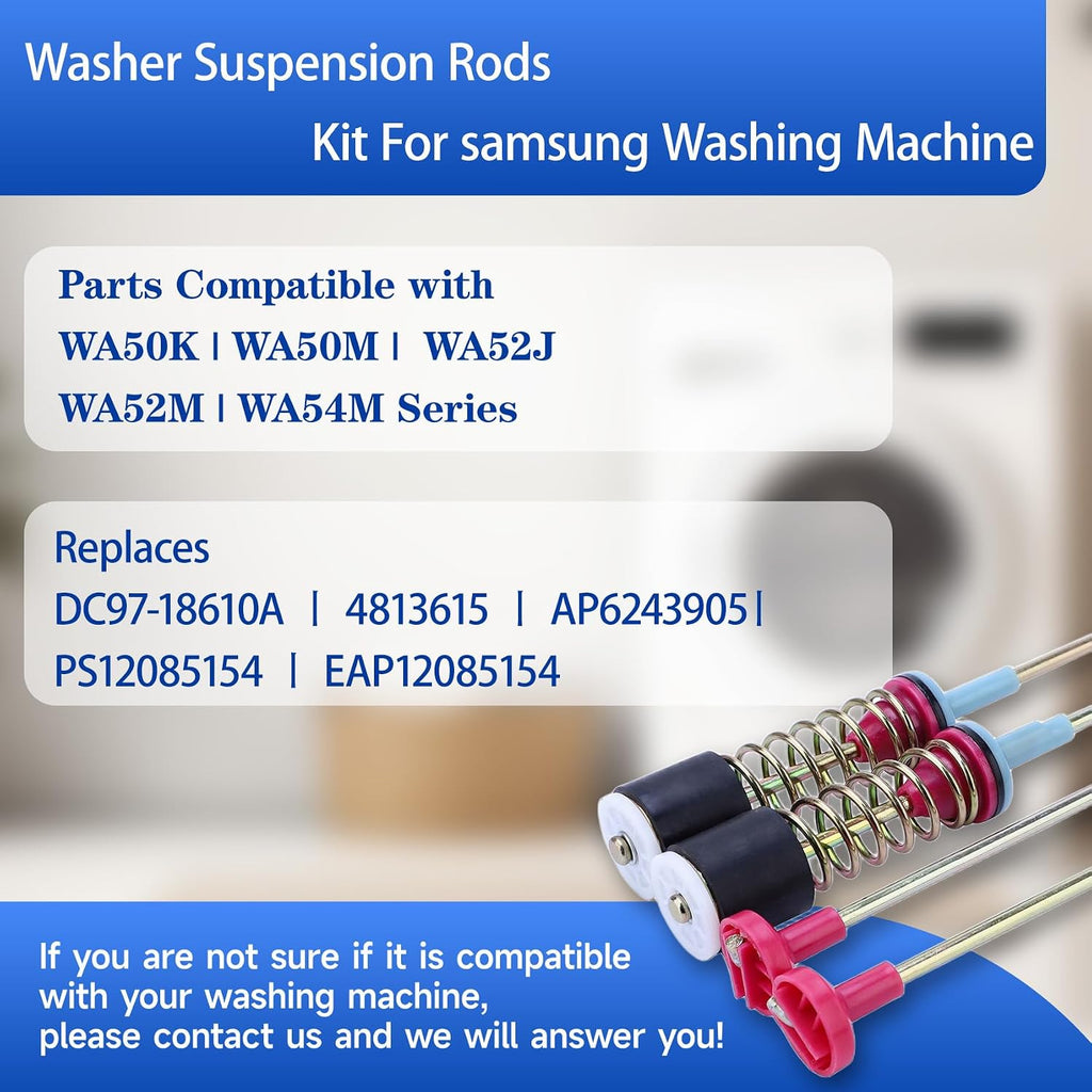 WA50K8600AV WA52M8650AV WA54M8750AV Washer Suspension Rods