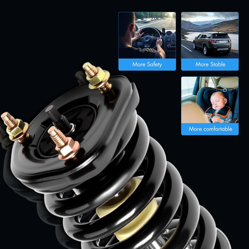 ASAPE 2PCS Front Struts Assembly Fit for 2005-2009 for Dodge Dakota 3.7L