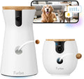 360° Dog Camera + Mini 360° Cam [New Subscription Required at Setup] 2-Camera Bundle Nanny Subscription: Dog Safety