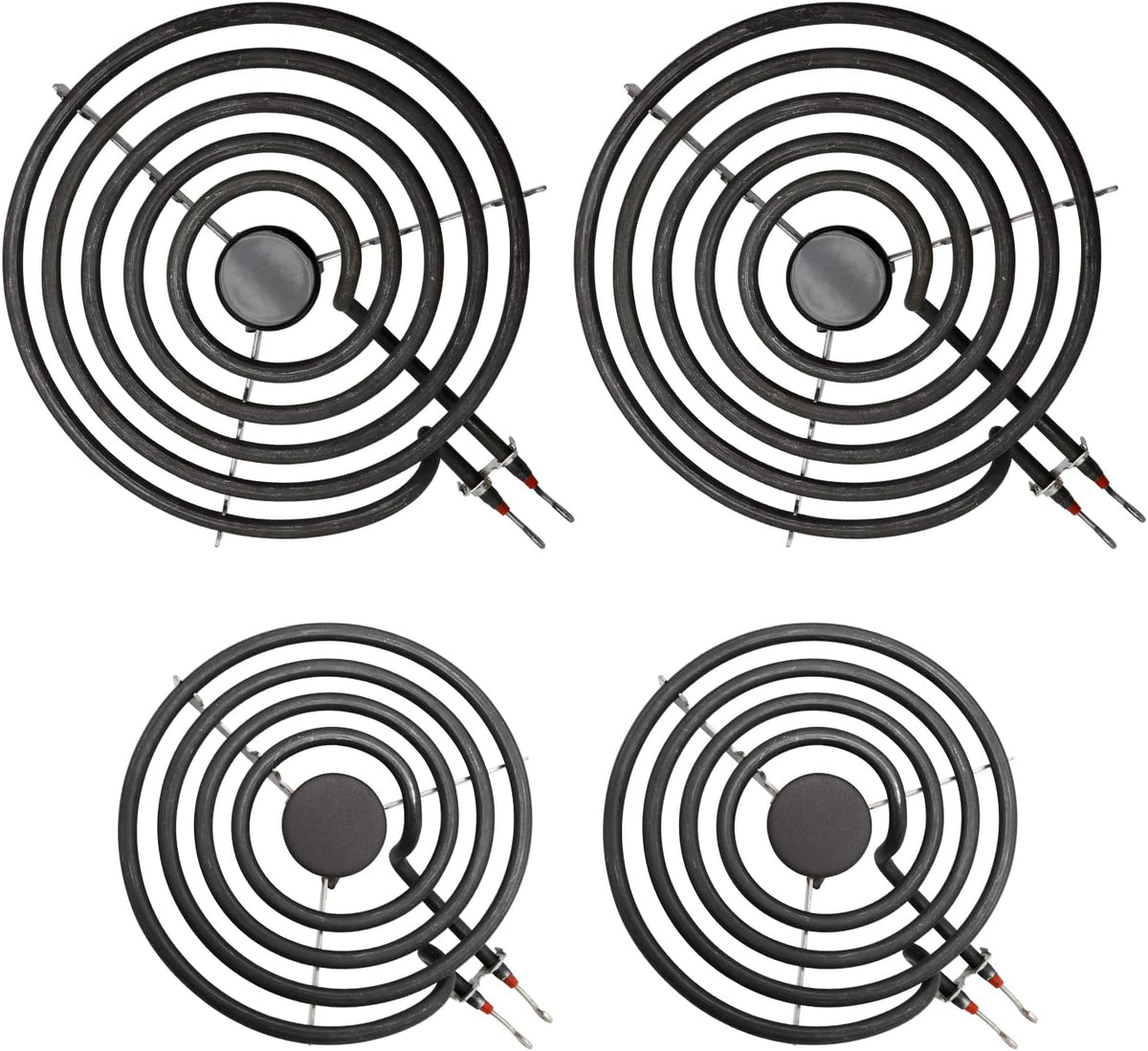 MP22YA Electric Stove Burner Element Replacement-Perfectly Compatible with Whirlpool&Kenmore&Frigidaire &Hardwick&Maytag&Norge Stove Top-Include 2* MP15YA 2* MP21YA
