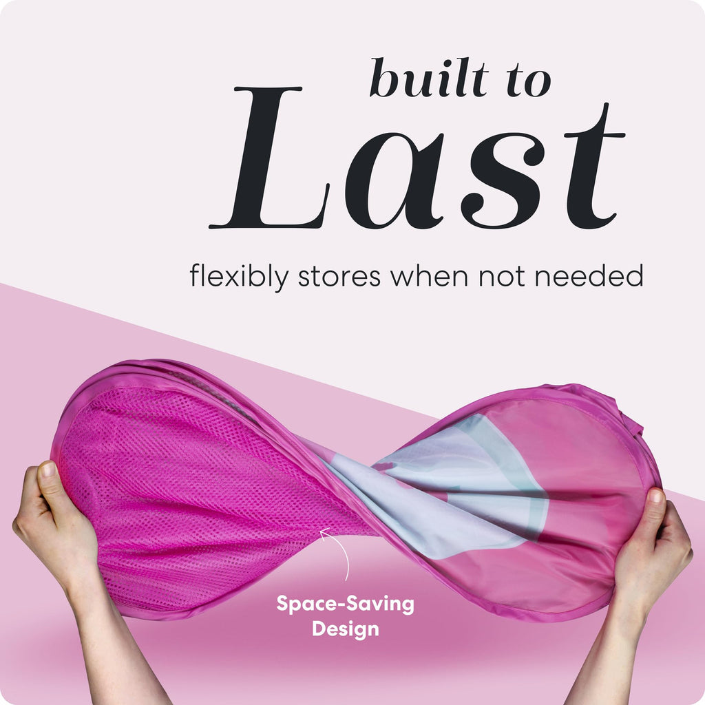 Collapsible Mesh Pop Up Hamper (Butterfly)
