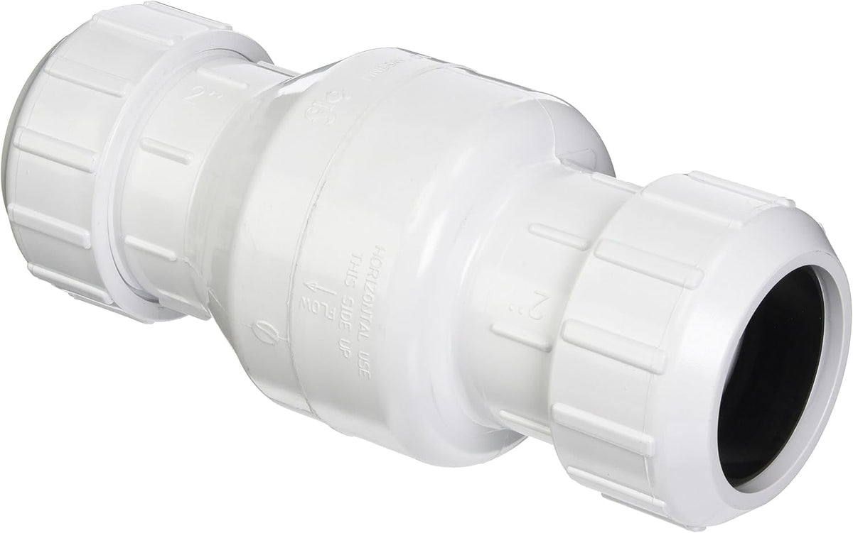 Zoeller 30-0020 2 in. Compression PVC Check Valve