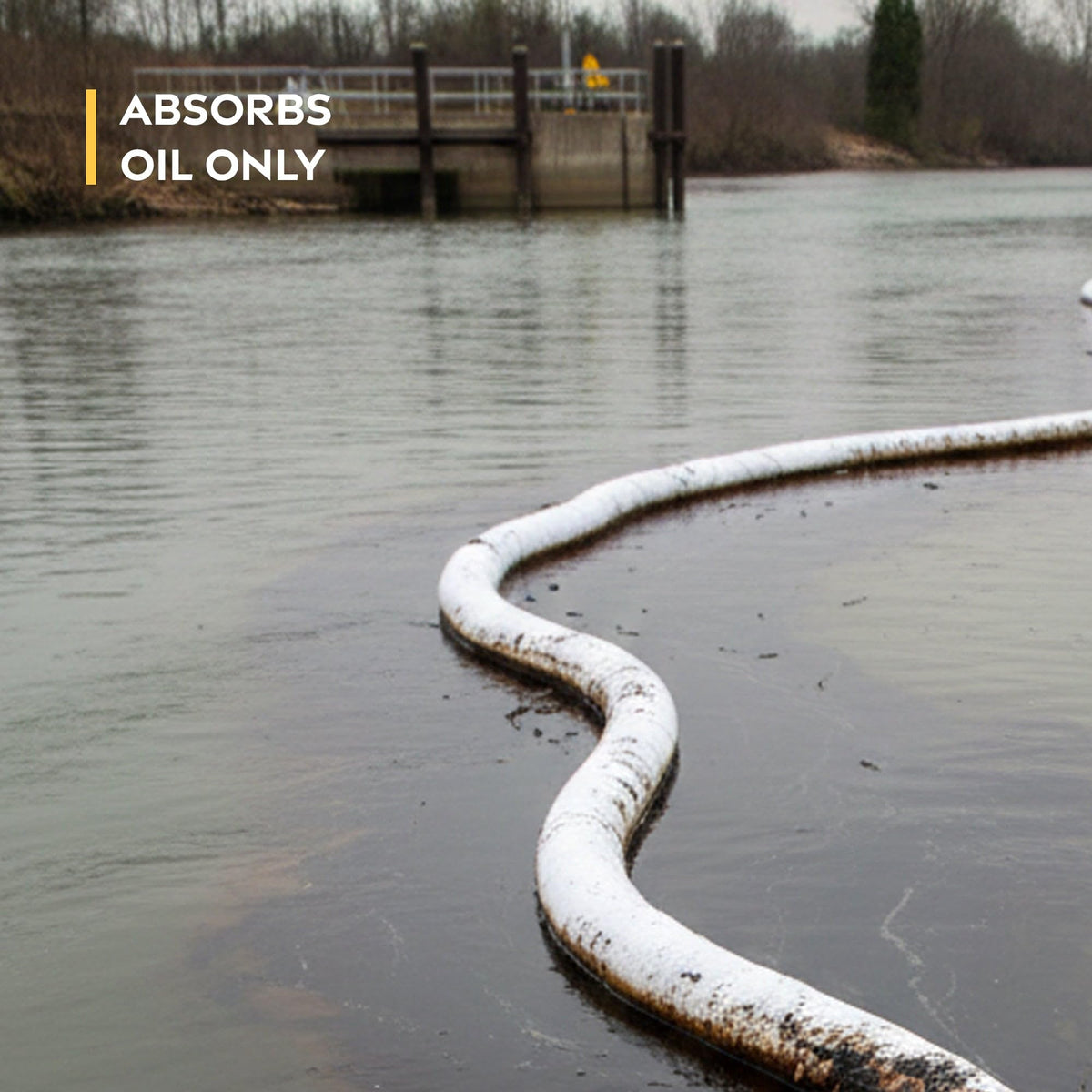 32-Pack Oil Absorbent Booms 3" x 10' - Spill Response