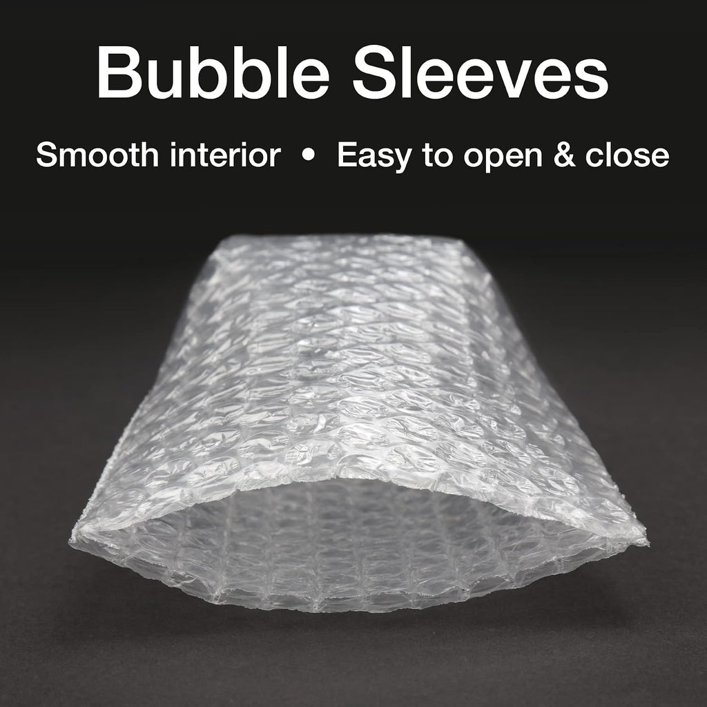 Clear Bubble Pouches, Cushioned Packing and Shipping Bags, Great for Storage or Mailing, Reusable, 4"x 6", 200/box