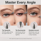 Ultra-Fine Liquid Eyeliner with 19° Angled Tip, Clear-Sight Tip Design