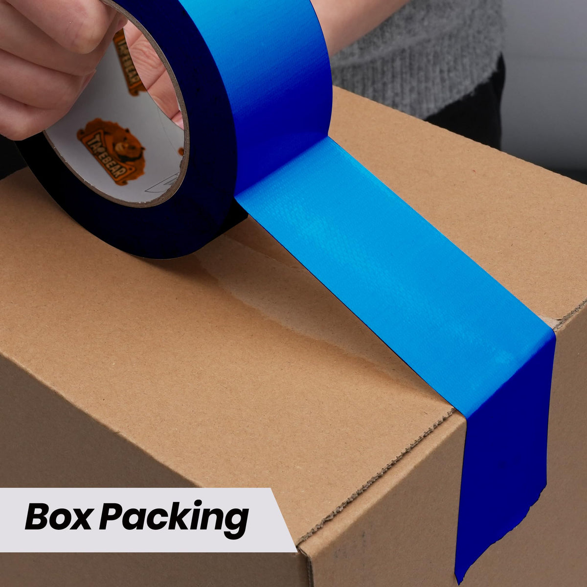 Blue Duct Tape Heavy Duty 1.88" x 60FT Utility Ducting Tape