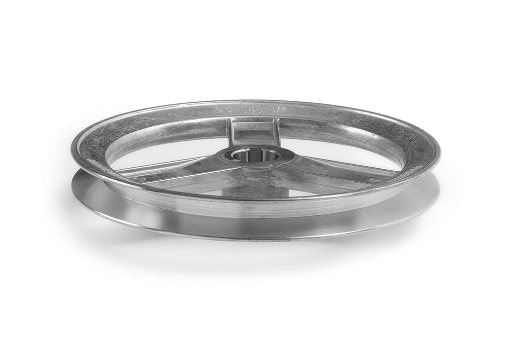 Terre Products, Heavy Duty 6" V-Groove Drive Pulley, Precision 3/4" Bore, Robust Z3A Zinc Alloy Die Cast Pulley
