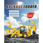 High-Efficiency Towable Backhoe Loader Industrial Backhoe Earth-Moving Machinery Versatile Digging and Loading