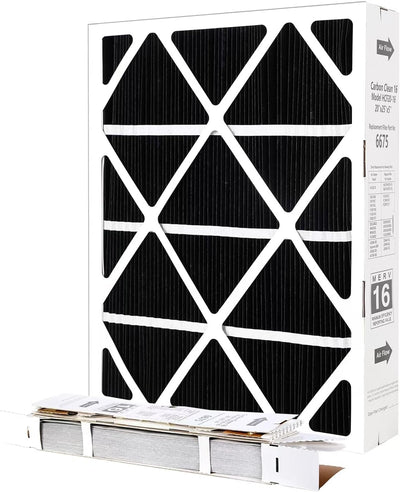 X6675 20x25x5 Air Filter 2 Pack, MERV 16 Expandable Carbon Efficient Furnace Filter Compatible with X6675 and