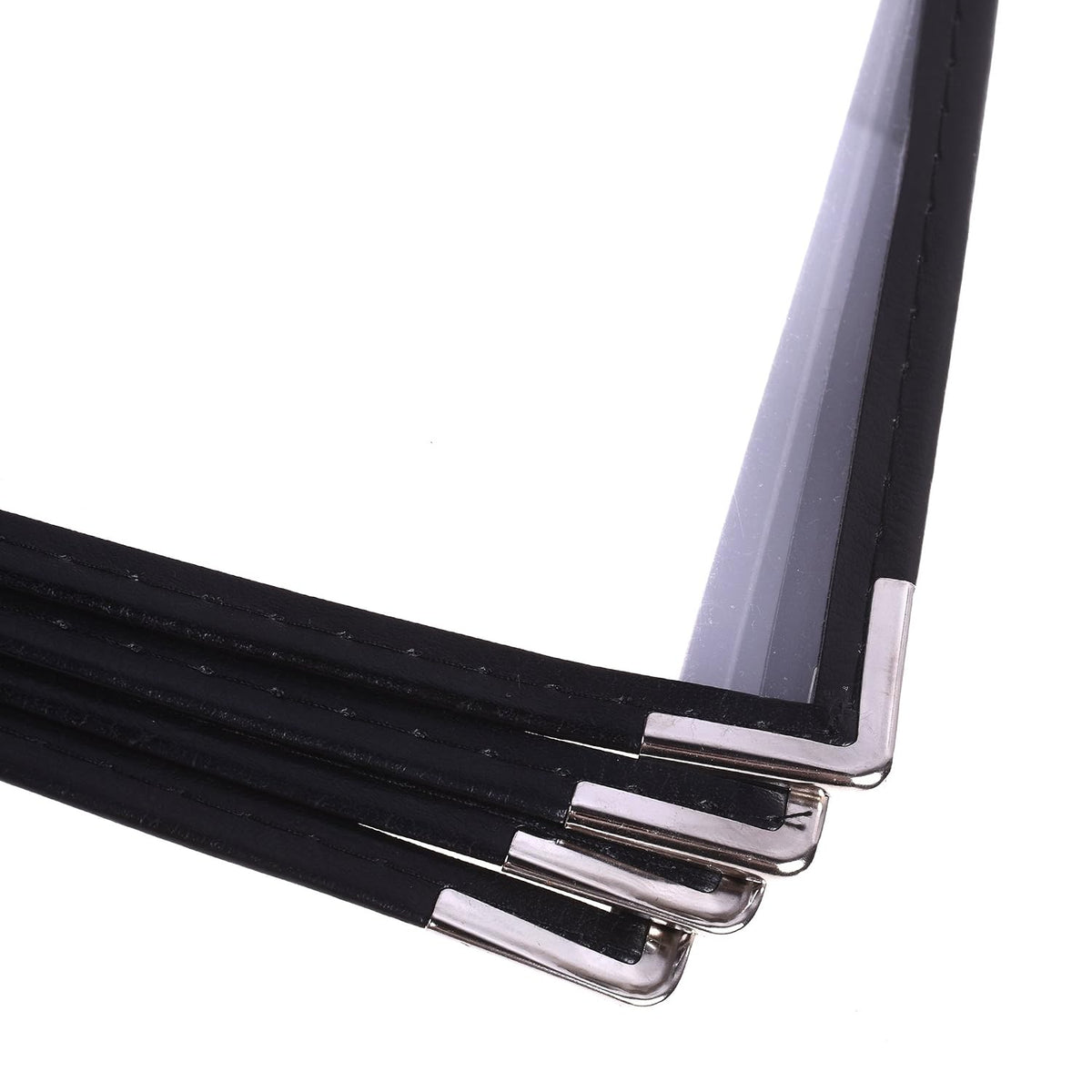 Restaurant Menu Covers Book for Bar Cafe Kitchen - Restaurant Menu Holder Menu Folder Fits A4 Size Paper, 4 Pages 8