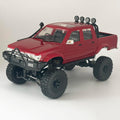 RC Rock Crawler 4x4 WPL C64-1 Remote Control Truck Off Road | 1/16 Scale RC Crawler RTR All Terrain 260 Motor 2.4GHz