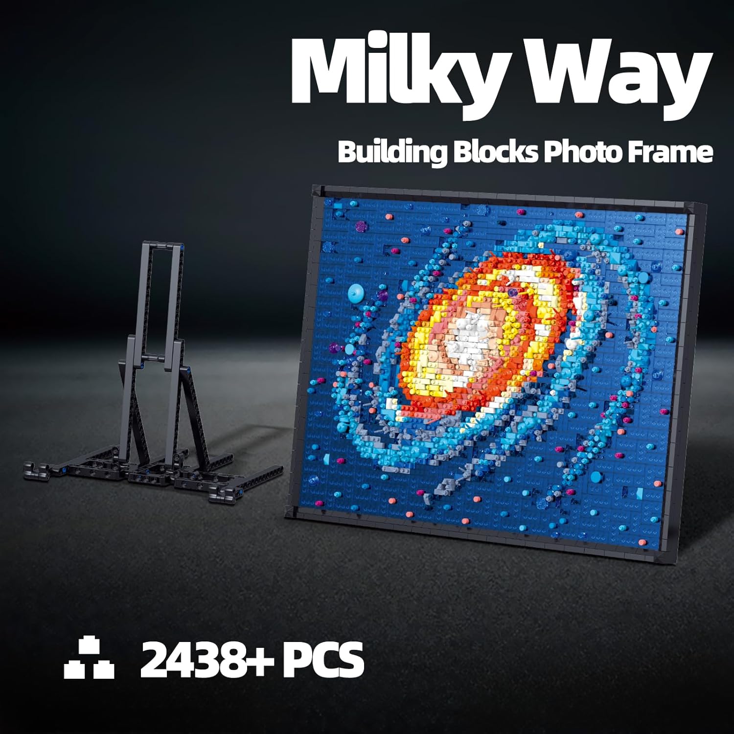 Milky Way Galaxy Micro Mini Building Block Art Model, Mini Bricks Sets Creative Ideals Gifts for 12+ Boys Girls