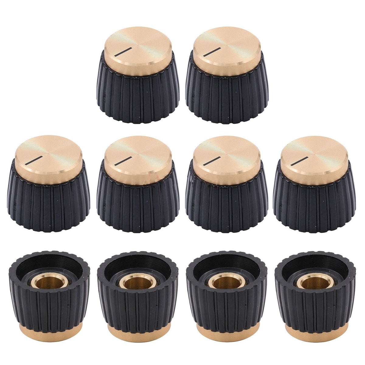 10Pcs Replacement Pointer Knob For Marshall Amplifier AMP Guitar Effect Pedal Upgrade US