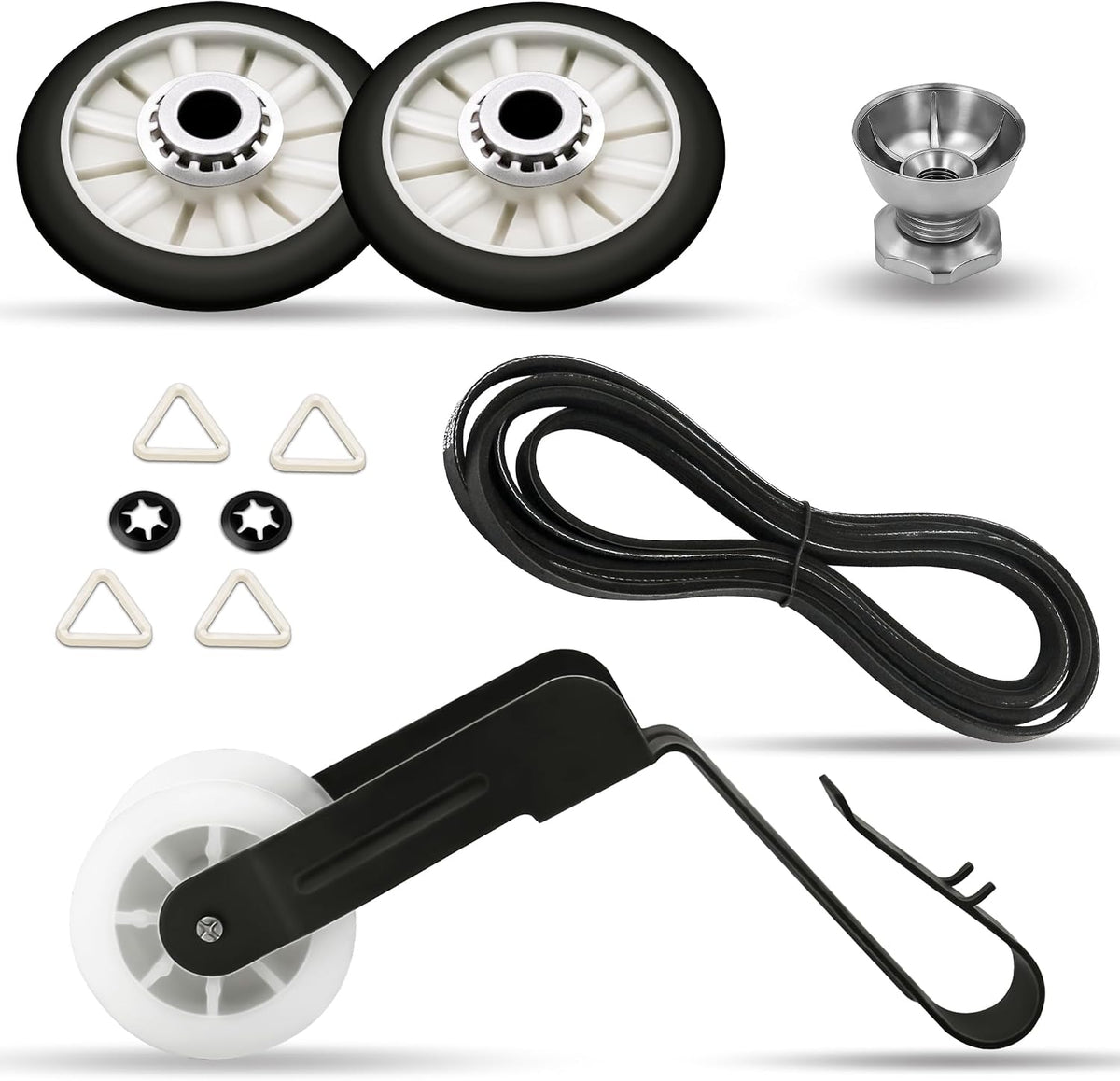 WED4815EW1 WED4850BW0 Dryer Belt & Roller & Pulley Repair Kit WED49STBW1