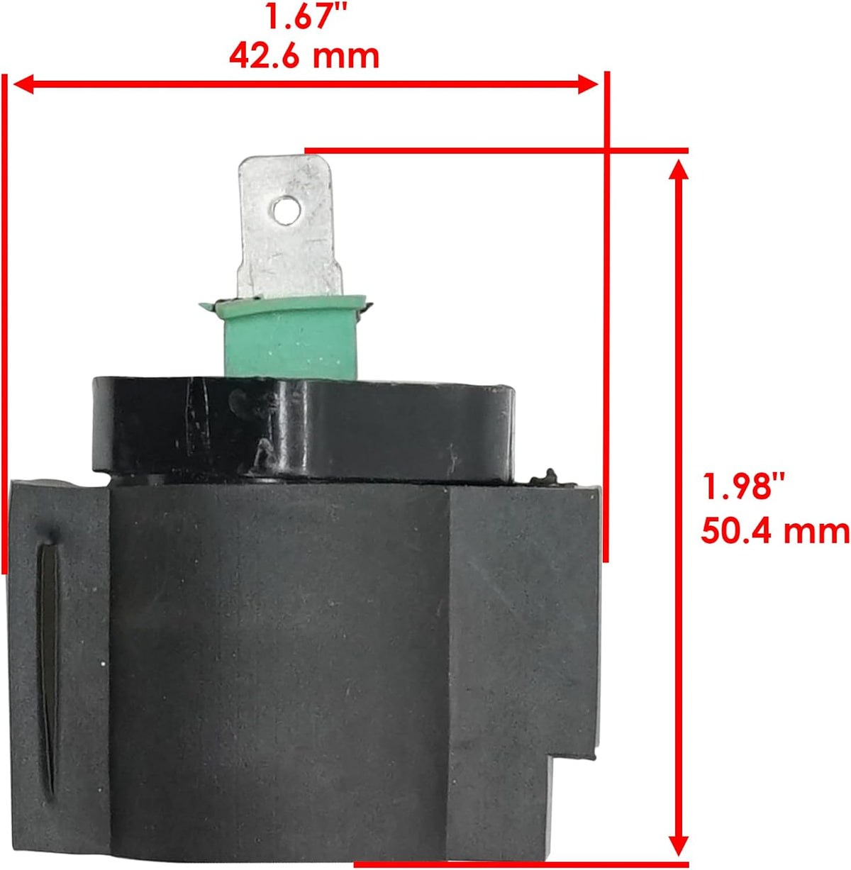 Caltric Ignition Coil Compatible with Honda 500 500Fa TRX500FA Foreman Rubicon 2001 2002 2003 2004