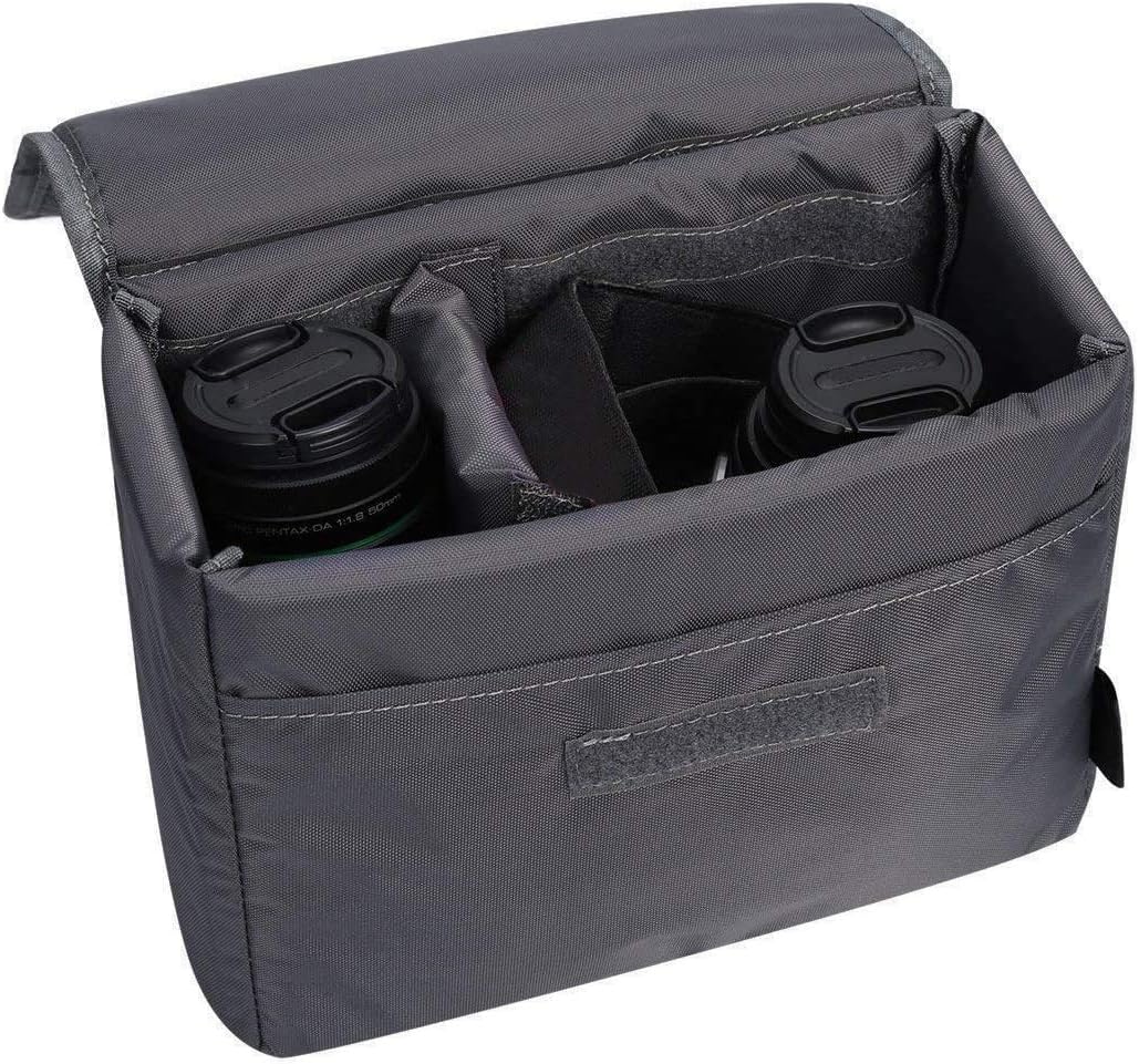 Waterproof Shockproof Foldable Camera Insert Bag Lens Cases Canon Nikon | Raindrop Proof, Fits in a Backpack