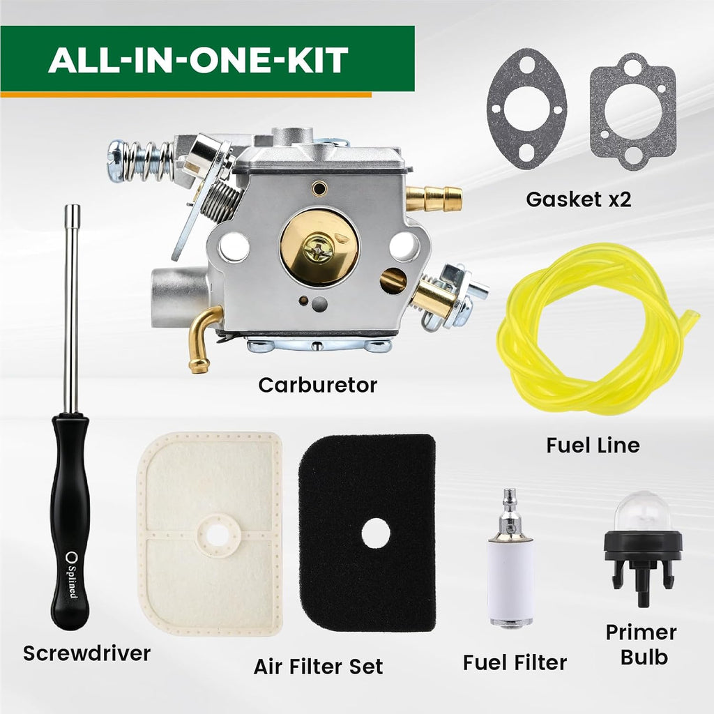NIMTEK 584901401 Carburetor for Husqvarna 525L String Trimmer Brushcutter