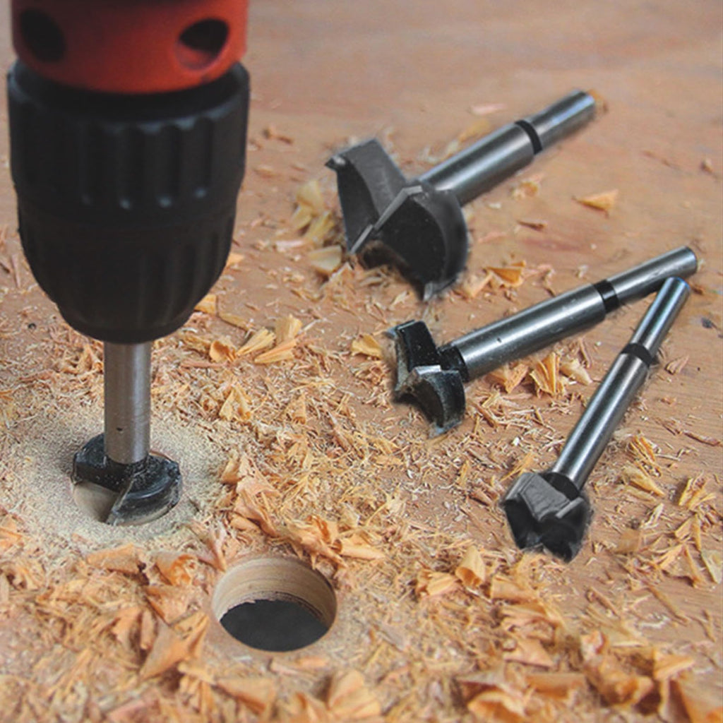 MOLLOM 1-11/16" (42.9mm) Carbide Forstner Drill Bit