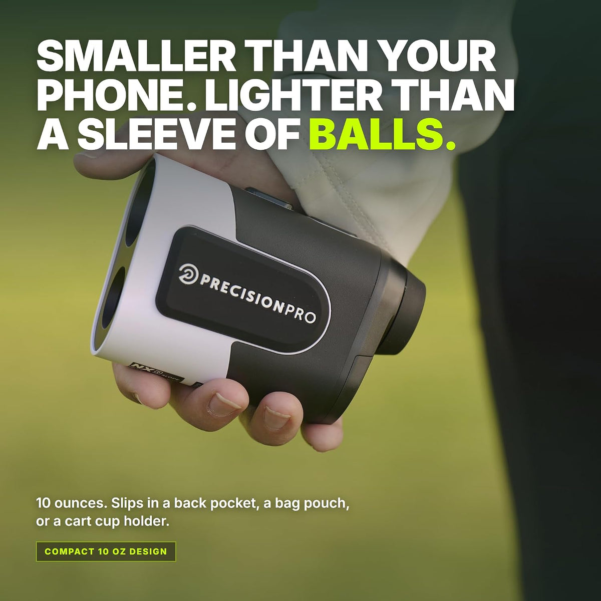NX9 Slope Golf Rangefinder for the Essential Golfer