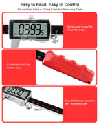 GODESON 8" USB-C Rechargeable Digital Caliper 0.001" Precision