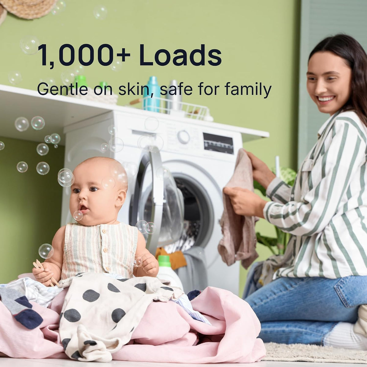 Wool Dryer Balls Laundry Reusable - 6 Pack XL - 100% New Zealand Wool