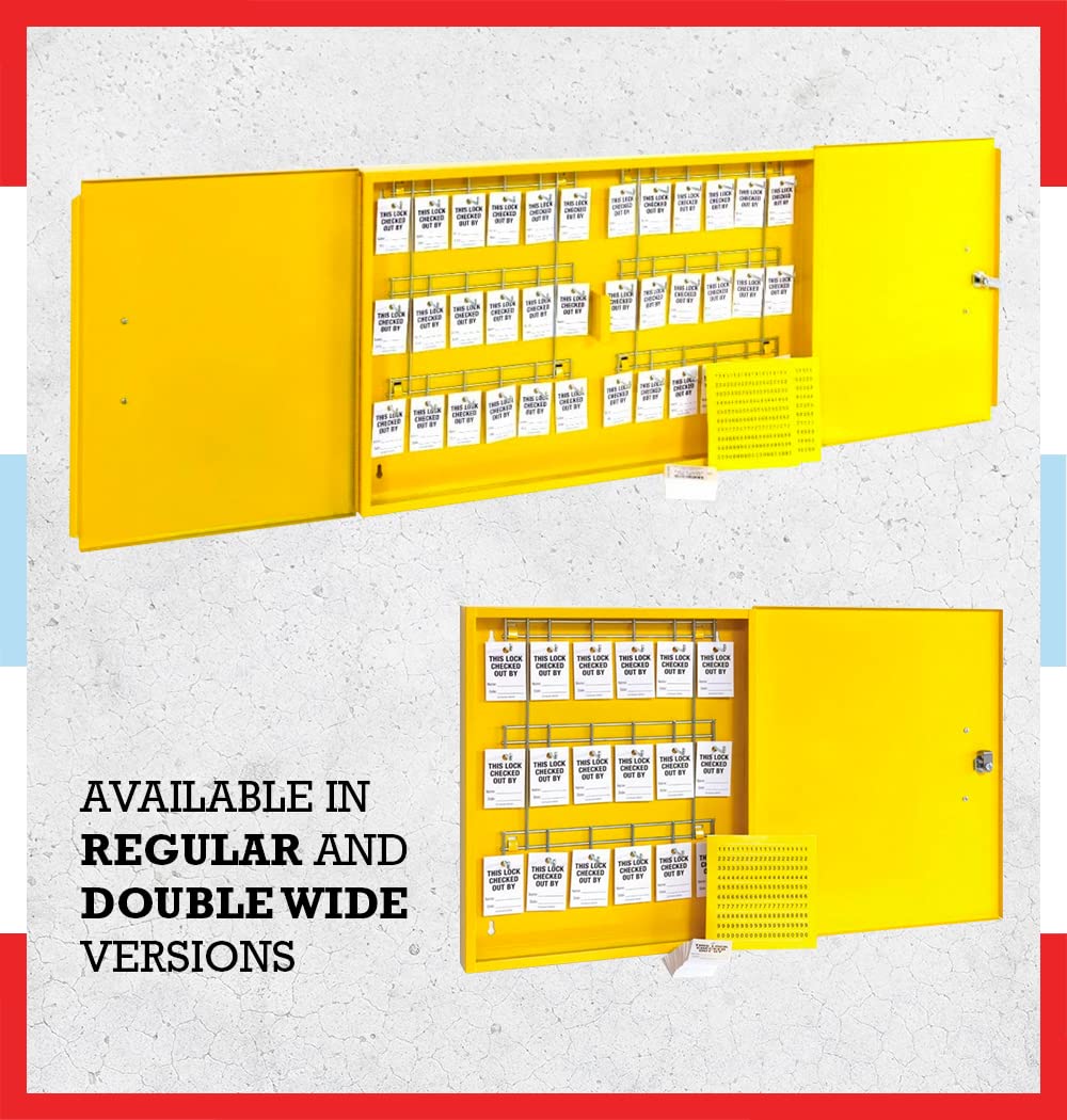 Lockout Tagout Kit, Padlock Control Center for Safe Padlock Storage