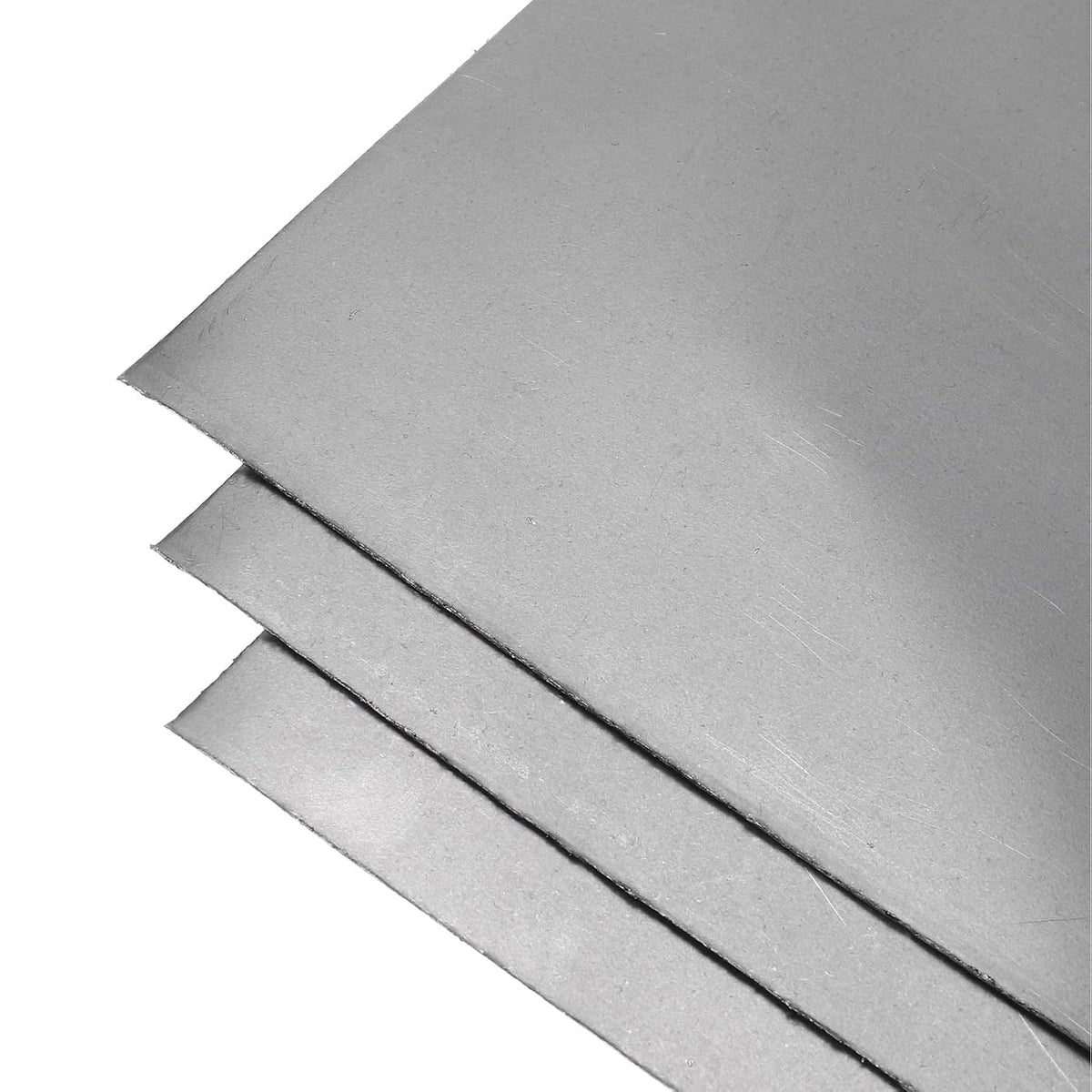 PATIKIL Flexible Graphite Foil Graphite Gasket Sheet Graphite Foil Sheet 250x200x0.5mm, Pack of 5