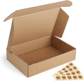 9x6x2 Shipping Boxes Small Corrugated Cardboard Box - 25 Pack Brown Mailing Boxes for Packaging Small Business