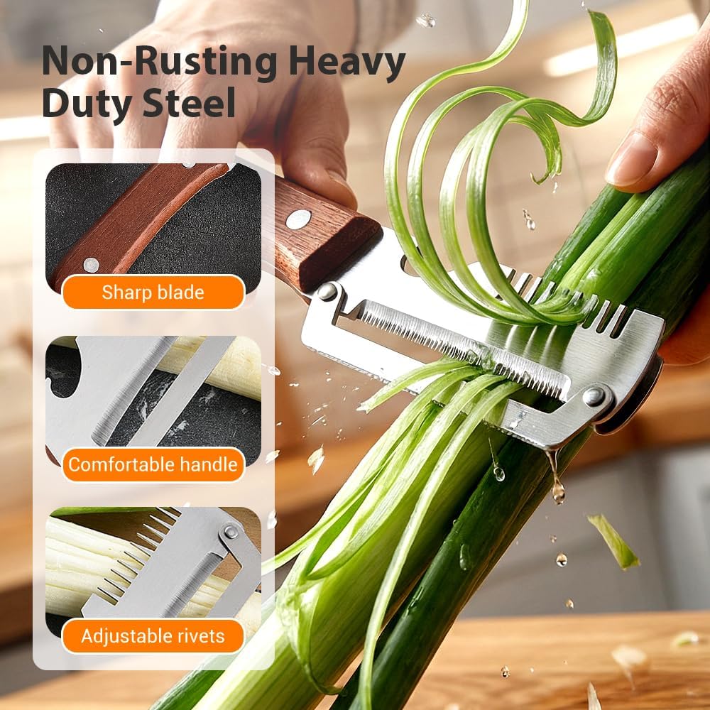 Vegetable Peeler, 2026 Upgrade Multifunctional Stainless Steel Peeler,Vegetable Peeler for Kitchen, Kitchen Gadgets