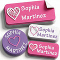 Personalized Cartoon Name tag Stickers for Kids Clothes Daycare Child Name Labels (135Labels) Waterproof & Sturdy