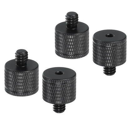 Tripod Screw Adapter M5 Female to 1/4" Male 4Pcs Camera Mount Screw