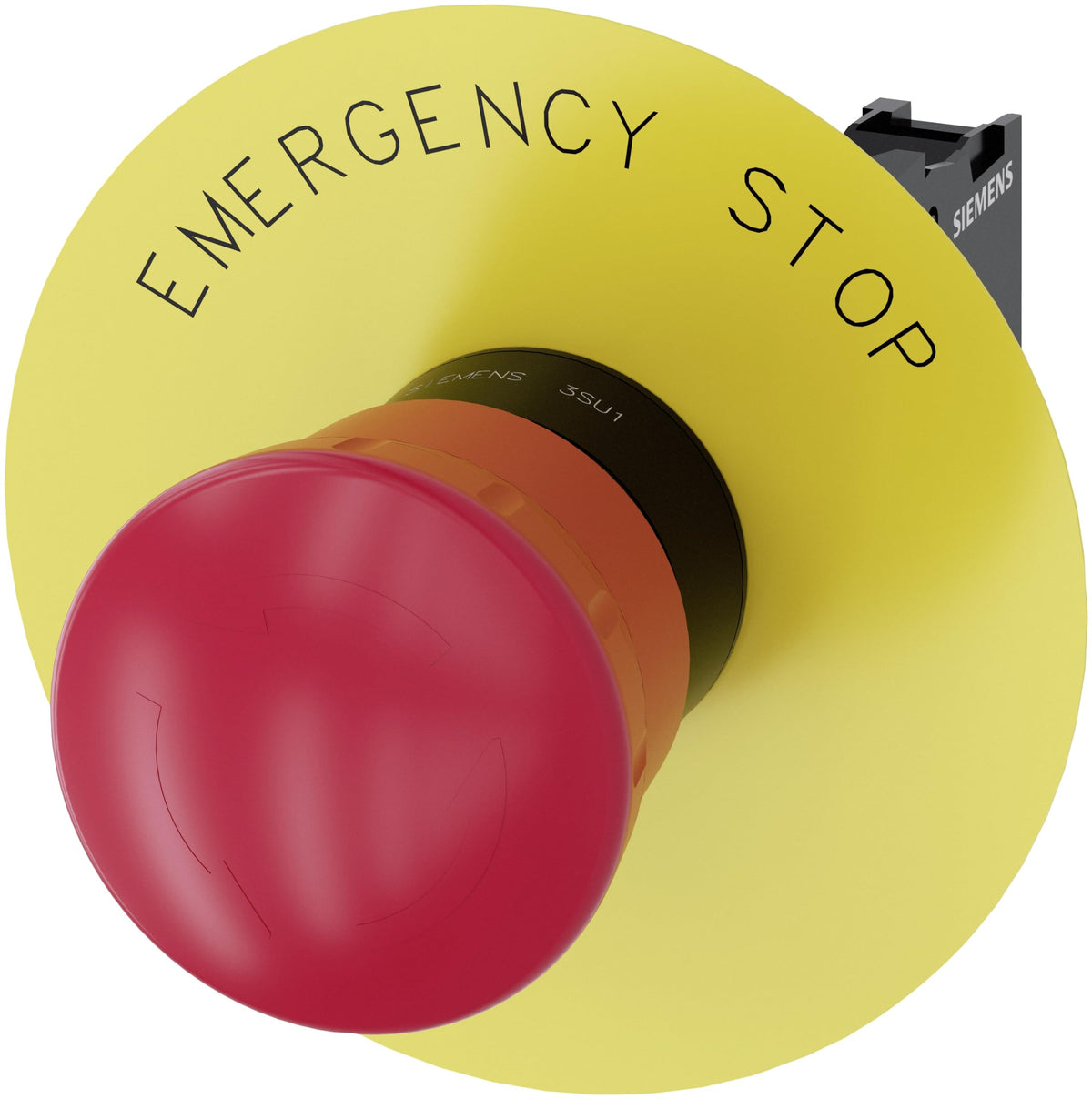 SIEMENS, E-STOP, ROTATE TO UNLATCH,"EMERGENCY STOP", 1NC