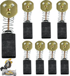 8 Pack 145323-06 Carbon Brushes Compatible with Black & Decker