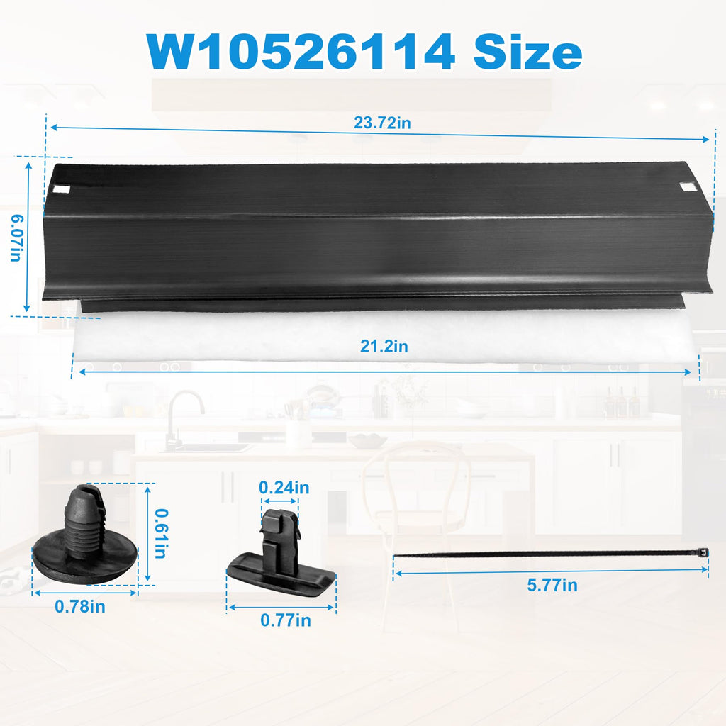 WPW10526114 Dishwasher Access Panel Fit for Whirlpool Control Panel