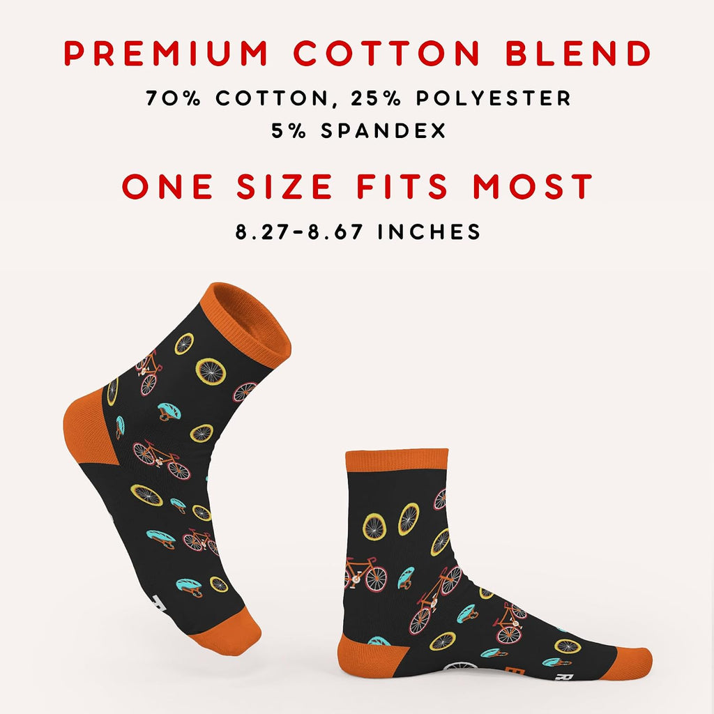 Ski, Cycling, Basketball, Golf, Pickleball, Softball, Volleyball, Wrestling, Soccer - Sports Socks for Women Men