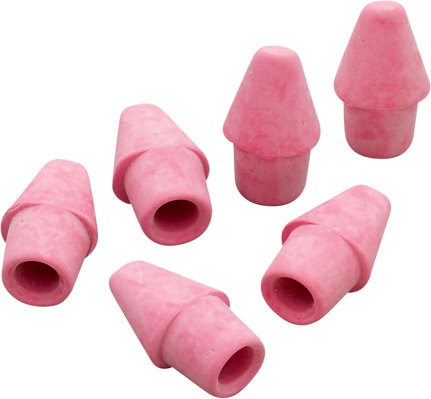 Arrowhead Pink Pearl Cap Erasers, 144 Count - Back to School, Classroom, Homeschool, Teacher Supplies