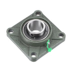 uxcell UCF207 Flange Block Bearings 35mm Bore Cast Iron Bearing Unit Set